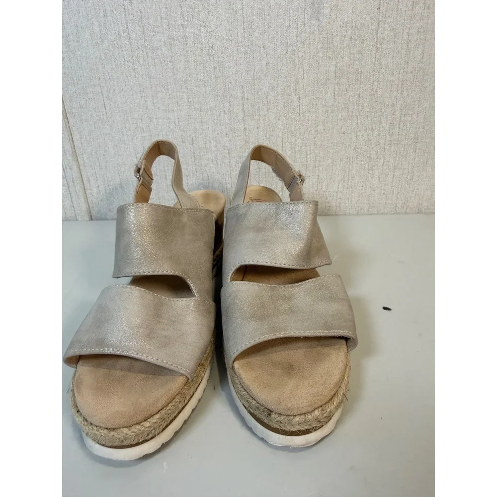 Life Stride Wedge Sandals Women's 7‎ Slingback 3
